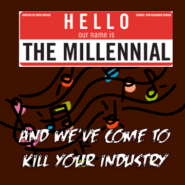 millennials killed the radio star