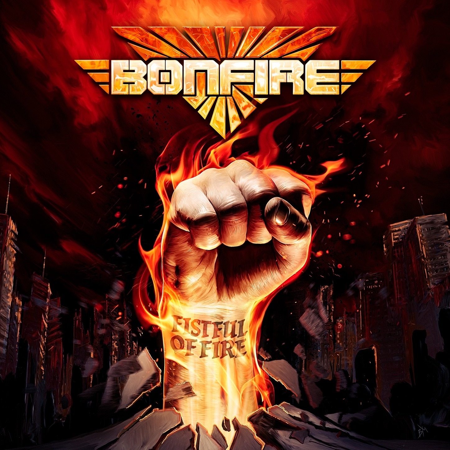 REVIEW: Bonfire – Fistful of Fire